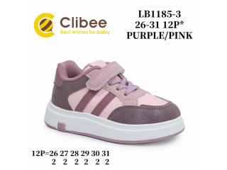 Кросівки дитячі Clibee LB1185-3 purple-pink 26-31