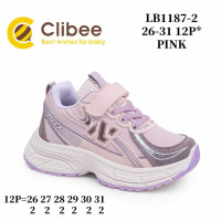 Кросівки дитячі Clibee LB1187-2 pink 26-31