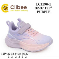 Кросівки дитячі Clibee LC1190 purplel 32-37