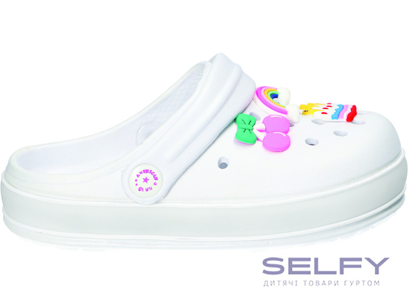 Кроксы American NH 216 белый 25-31, Фото 1