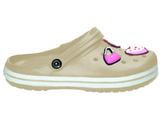 Кроксы American Club NH 209 бежевый 32-36