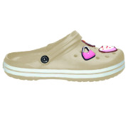 Кроксы American Club NH 209 бежевый 32-36