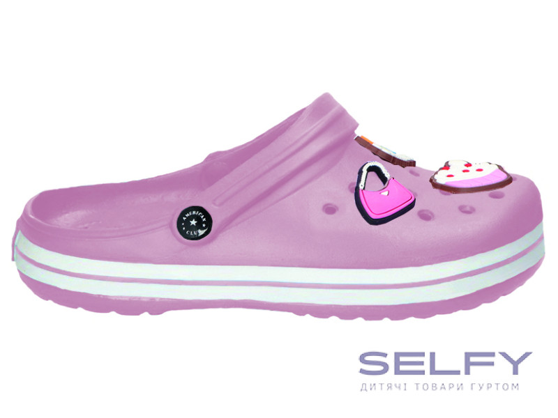 Кроксы American Club NH 209 розовый 32-36, Фото 1