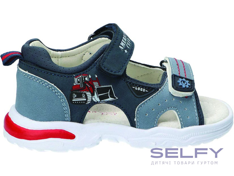 Детские босоножки American Club XD 190 темно-синий 25-29, Фото 1