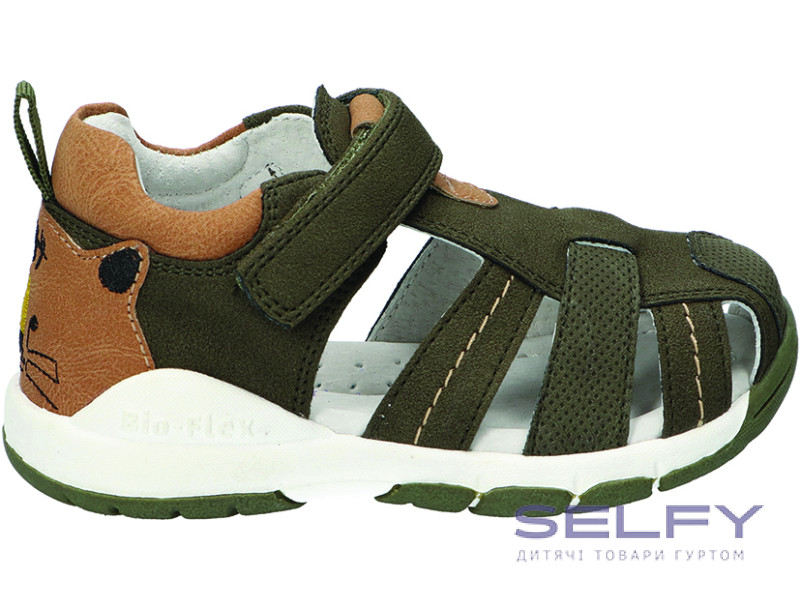 Босоножки детские American Club AK 11 хаки 24-28, Фото 1