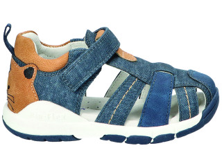 Босоніжки дитячі American Club AK 11 темно-синій 24-28