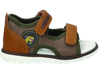 Босоніжки дитячі American Club AK 08 хакі 25-29