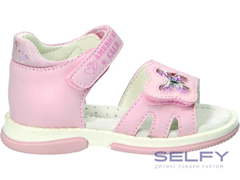 Босоніжки дитячі American Club XD 192 рожевий 24-28, Фото 1