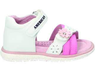 Босоножки детские American Club AK 05 белый 24-28