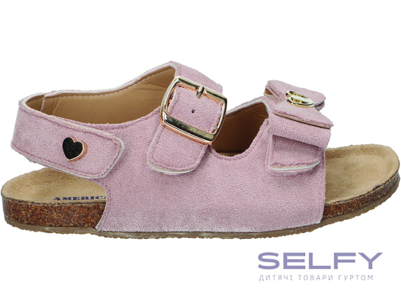 Босоножки детские American Club AK 06 розовый 26-30, Фото 1