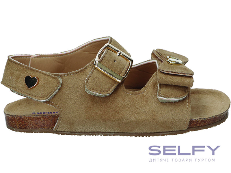 Босоніжки дитячі American Club AK 06  бежевий 26-30, Фото 1