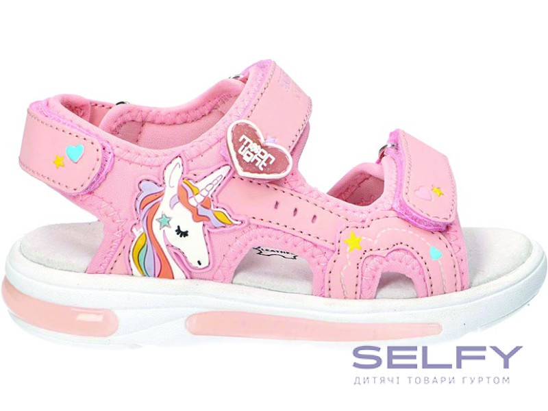 Босоніжки дитячі American Club RL 182 рожевий 27-31, Фото 1