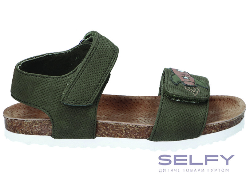 Босоніжки дитячі American Club AK 07 хакі 27-31, Фото 1