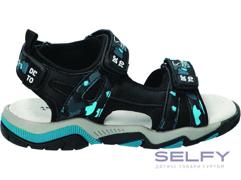 Босоніжки дитячі American Club XD 189 чорний 27-31, Фото 1