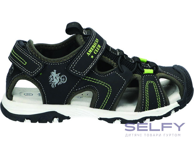 Босоніжки дитячі American Club RL 184 сірий 31-35, Фото 1