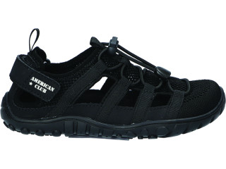 Босоніжки підліткові American Club HL 217 чорний 34-38