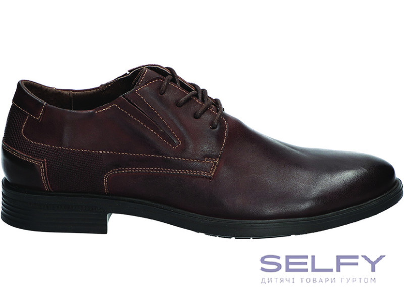 Туфлі ШКІРА American Club CY 192 коричневий 42-44, Фото 1