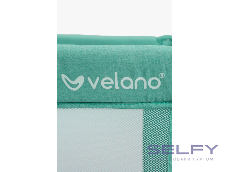 Ліжко-манеж дитяче VELANO Flexi, mint, Фото 8