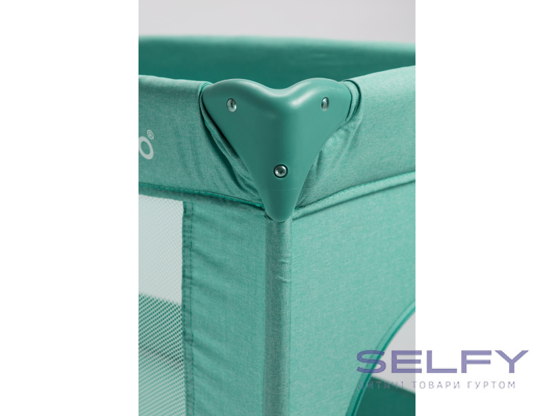 Кровать-манеж детская VELANO Flexi, mint, Фото 9