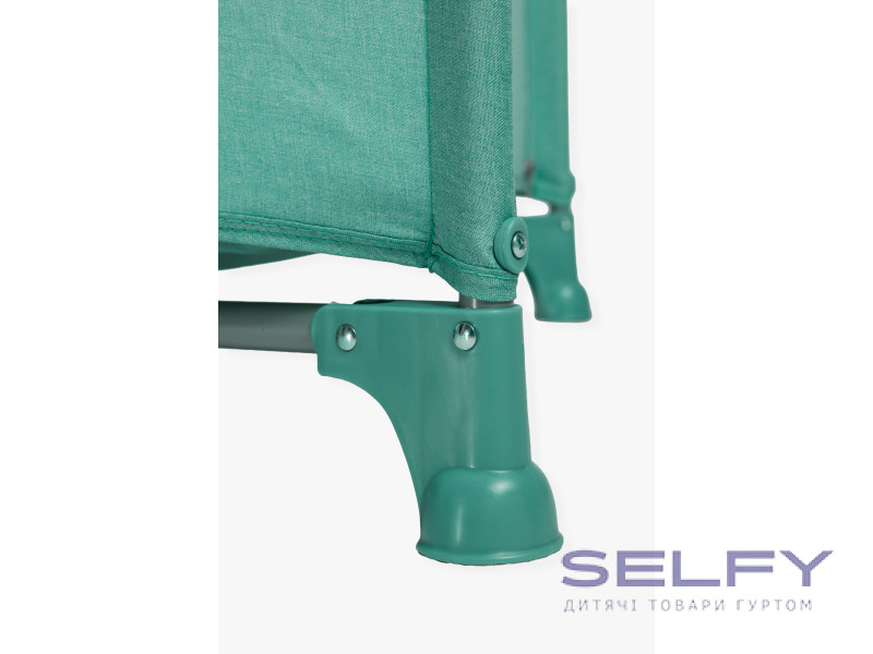 Кровать-манеж детская VELANO Flexi, mint, Фото 10