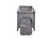 Кровать-манеж детская VELANO Flexi, grey, Фото 16