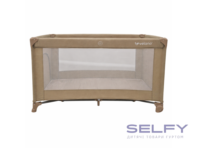 Ліжко-манеж дитяче VELANO Flexi, beige, Фото 1