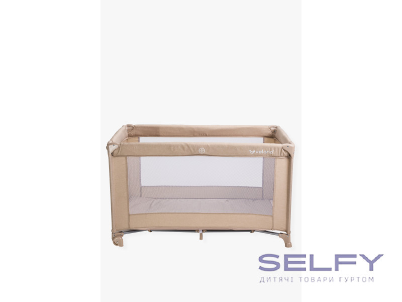 Ліжко-манеж дитяче VELANO Flexi, beige, Фото 1