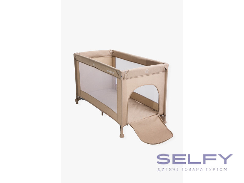Ліжко-манеж дитяче VELANO Flexi, beige, Фото 3