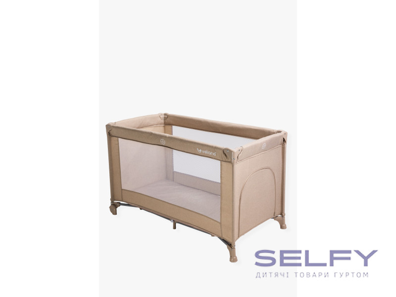 Ліжко-манеж дитяче VELANO Flexi, beige, Фото 6