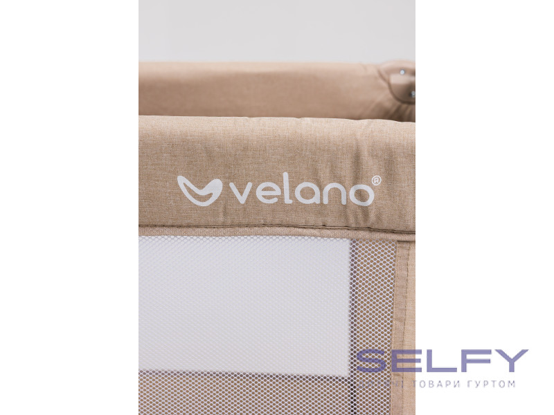 Ліжко-манеж дитяче VELANO Flexi, beige, Фото 7