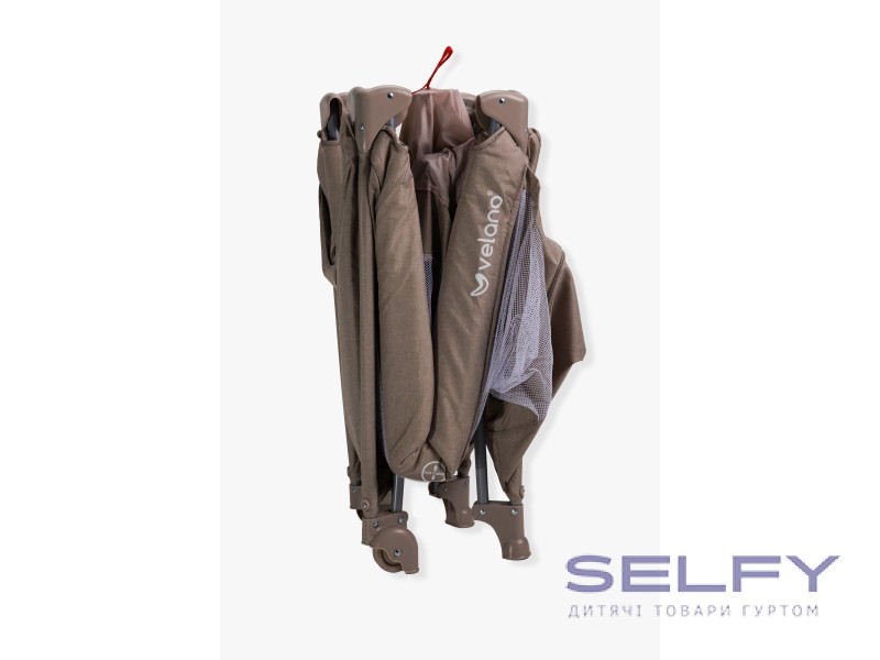 Ліжко-манеж дитяче VELANO Flexi, beige, Фото 10