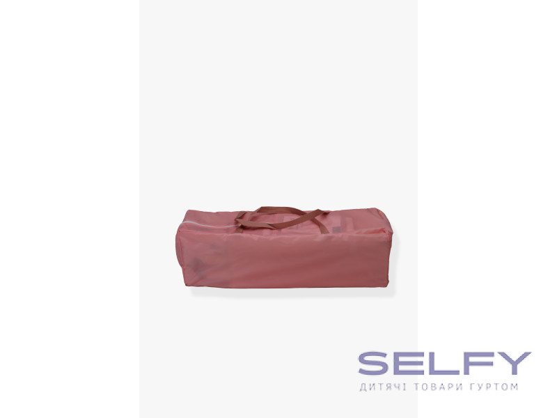 Кровать-манеж детская VELANO Flexi, pink, Фото 10