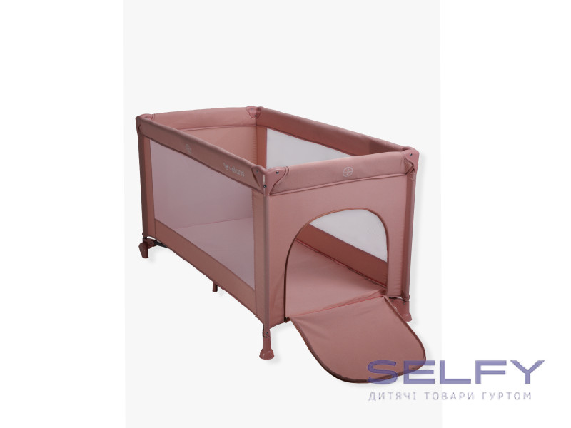 Кровать-манеж детская VELANO Flexi, pink, Фото 4