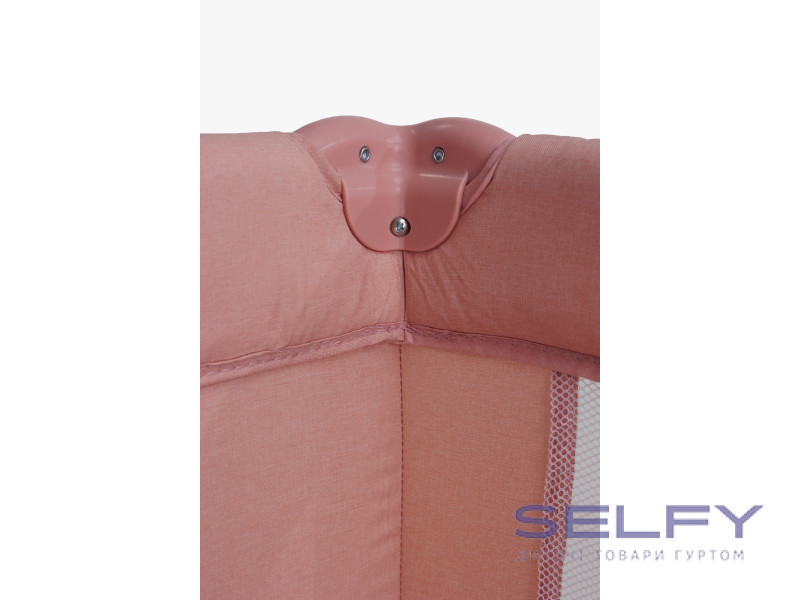 Кровать-манеж детская VELANO Flexi, pink, Фото 7