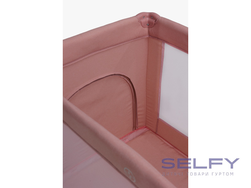 Кровать-манеж детская VELANO Flexi, pink, Фото 9