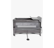 Кровать-манеж детская со вторым уровнем и пеленатором VELANO Tino, light grey