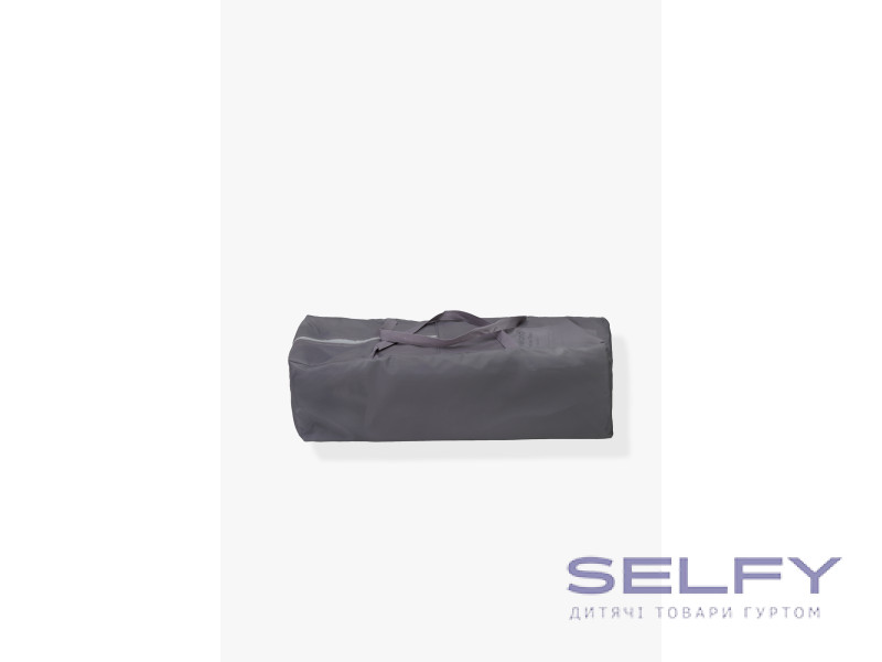 Кровать-манеж детская со вторым ярусом и пеленатором VELANO Tino, light grey, Фото 4