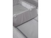 Ліжко-манеж дитяче з другим ярусом та пеленатором VELANO Tino, light grey, Фото 21