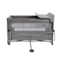 Кровать-манеж детская со вторым ярусом и пеленатором VELANO Tino, light grey
