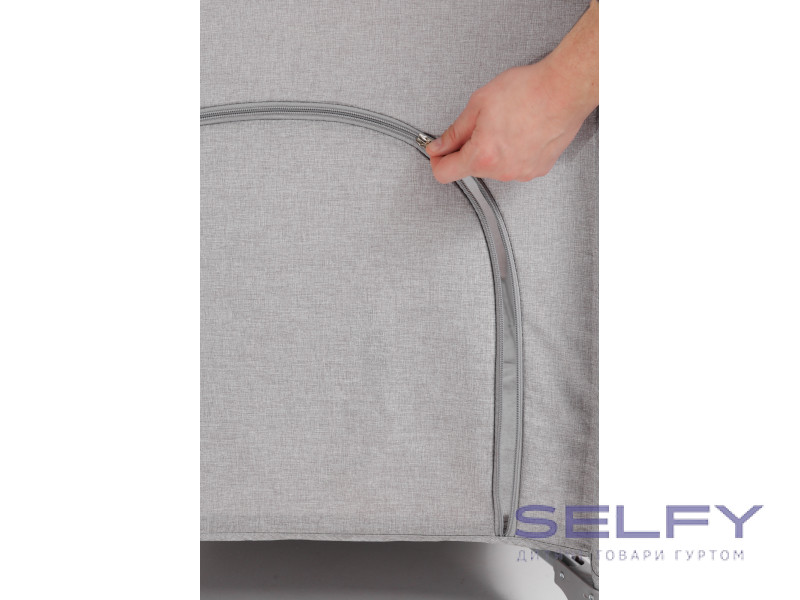 Кровать-манеж детская со вторым ярусом и пеленатором VELANO Tino, light grey, Фото 7