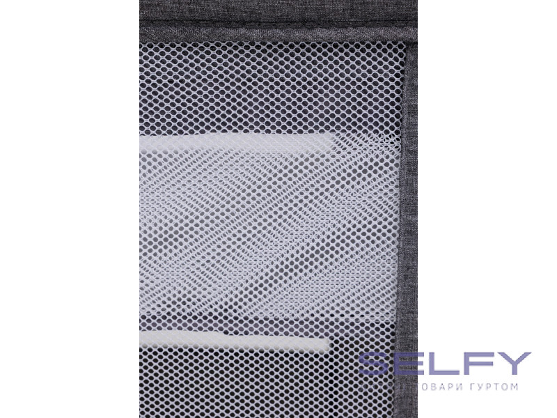 Кровать-манеж детская со вторым ярусом и пеленатором VELANO Tino, dark grey, Фото 7