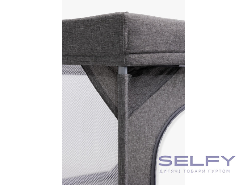 Манеж детский шестиугольный VELANO Star, grey, Фото 5