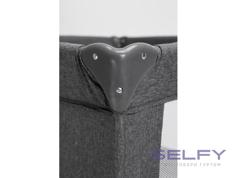 Манеж детский квадратный VELANO Cubo, dark grey, Фото 12