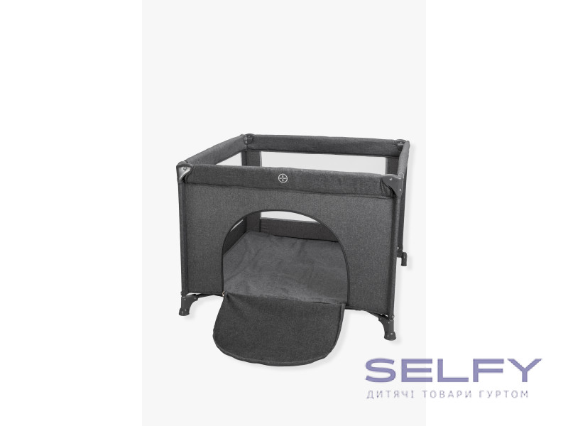 Манеж детский квадратный VELANO Cubo, dark grey, Фото 4