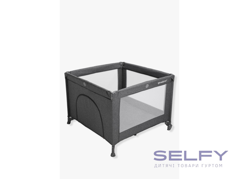 Манеж детский квадратный VELANO Cubo, dark grey, Фото 5