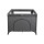 Манеж дитячий квадратний VELANO Cubo, dark grey