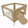 Манеж дитячий квадратний VELANO Cubo, beige