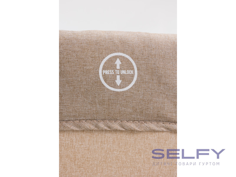 Манеж дитячий квадратний VELANO Cubo, beige, Фото 6