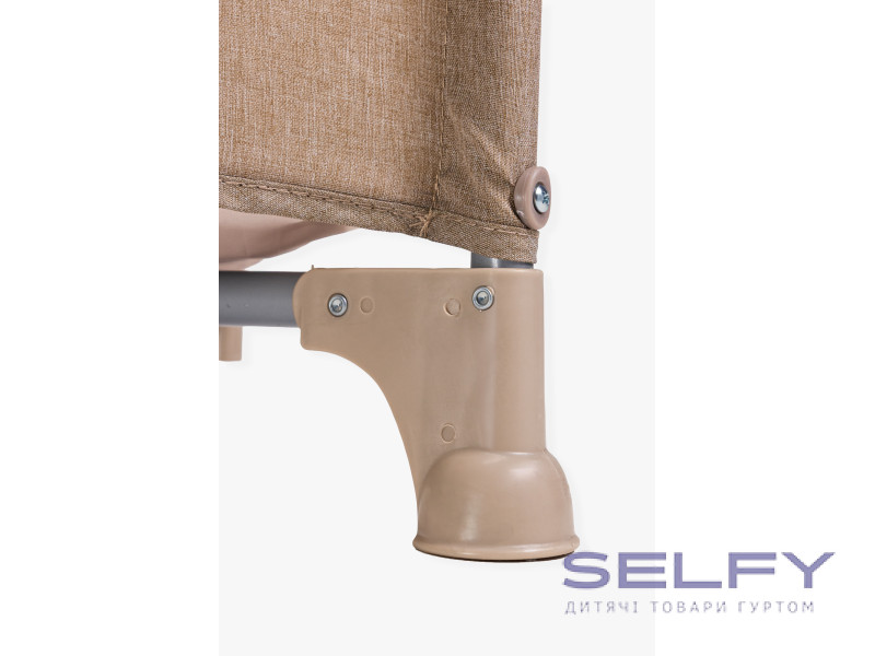 Манеж детский квадратный VELANO Cubo, beige, Фото 8