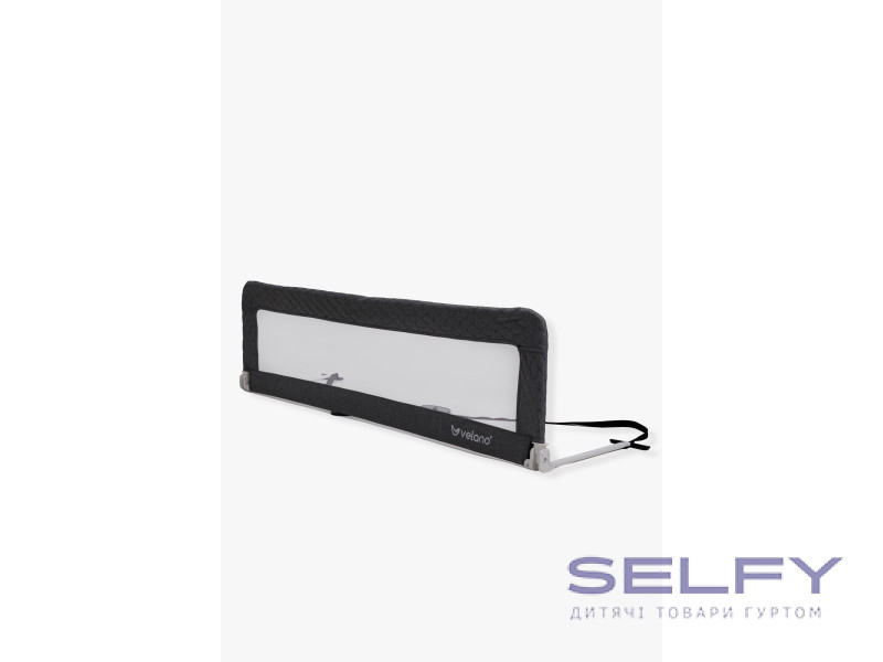 Захисний бортик для ліжка VELANO Wolli, grey, Фото 3